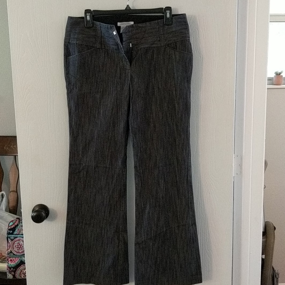Flared dress pants